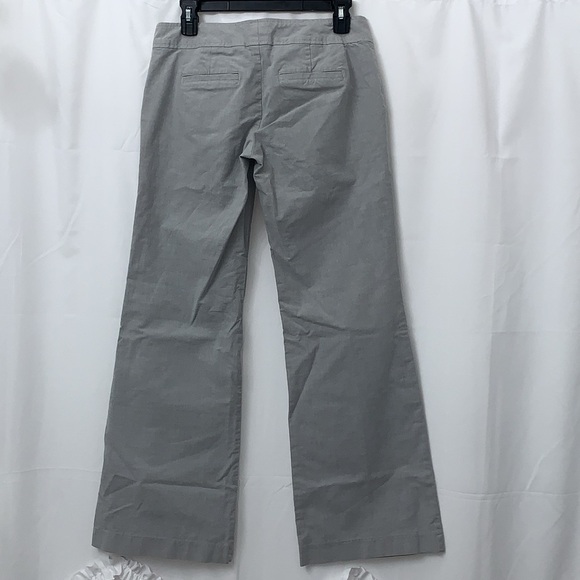 Women’s Gap Hip Slung Fit Flared Leg Gray Pants Size 4 EUC - Picture 2 of 8